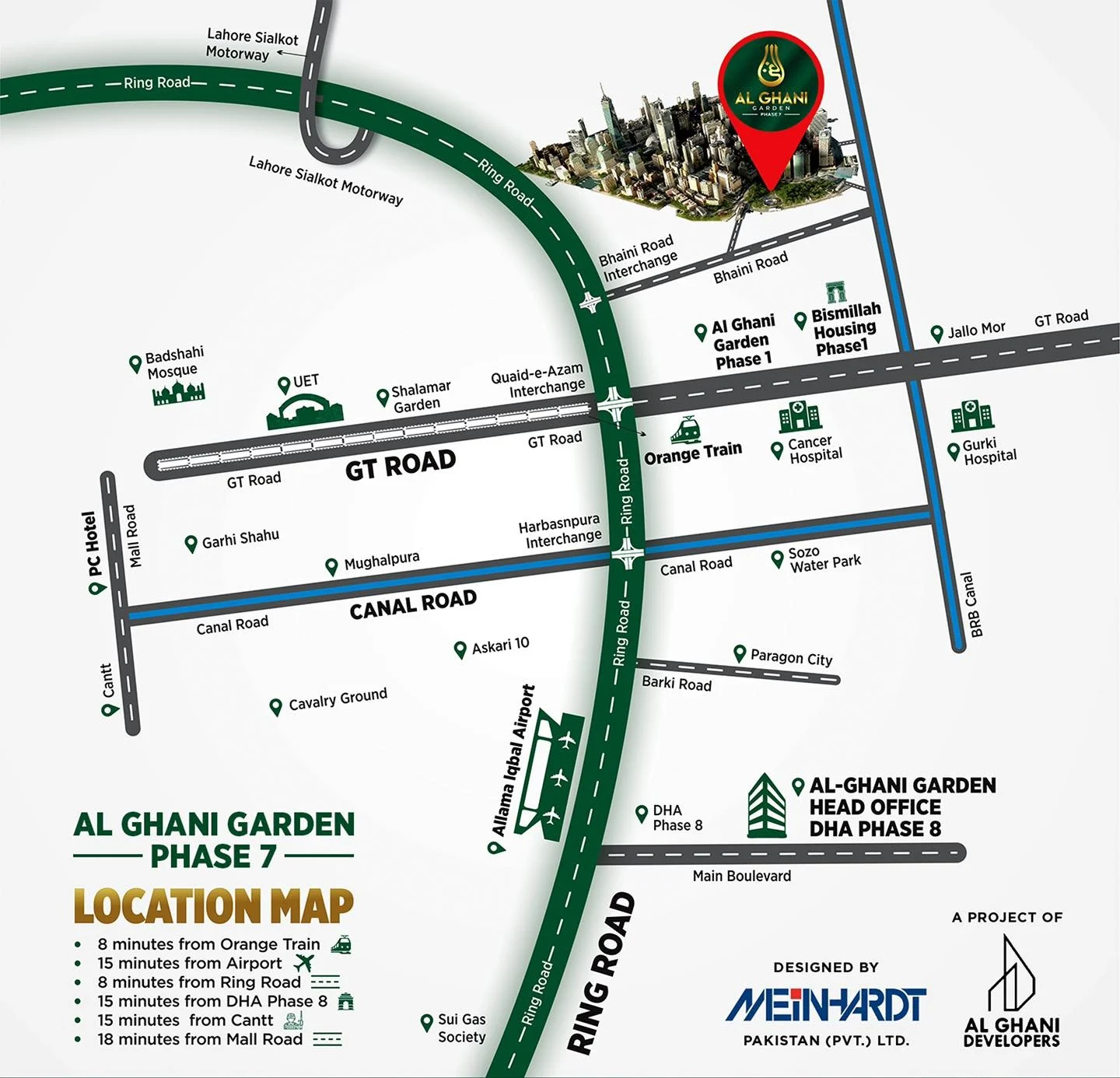 Al Ghani Garden Phase 7 Original Proposed Master Plan by Meinhardt